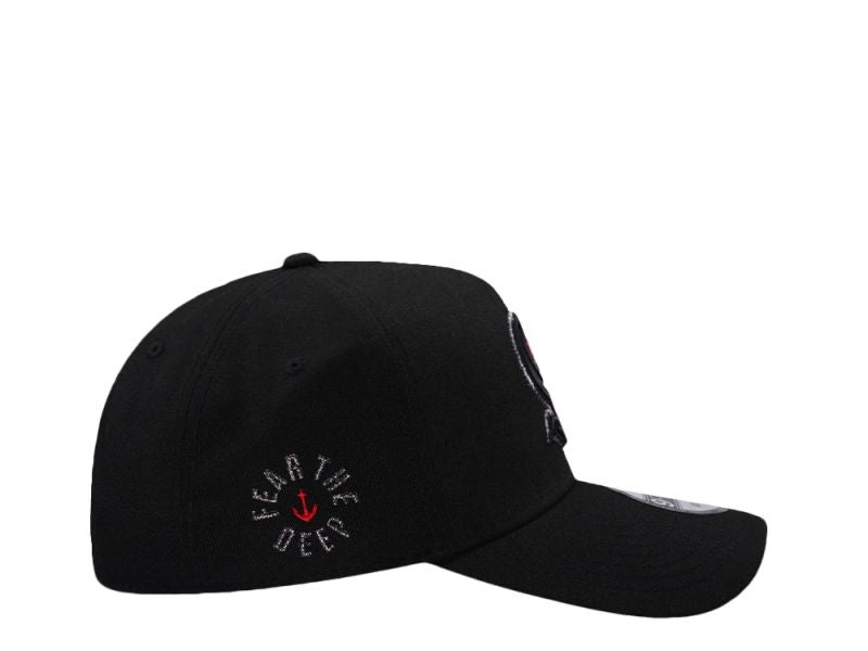 Seattle Kraken Fear the Deep Metallic Black Prime Edition 9FORTY A-Frame Snapback