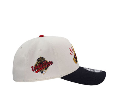 Atlanta Braves World Series 1995 Chrome Two Tone Edition 9FORTY A-Frame Snapback