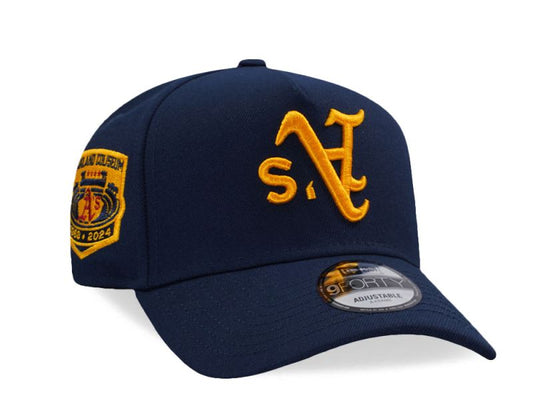 Oakland Athletics Coliseum Navy Prime Edition 9FORTY A-Frame Snapback