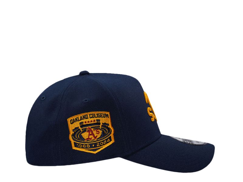Oakland Athletics Coliseum Navy Prime Edition 9FORTY A-Frame Snapback
