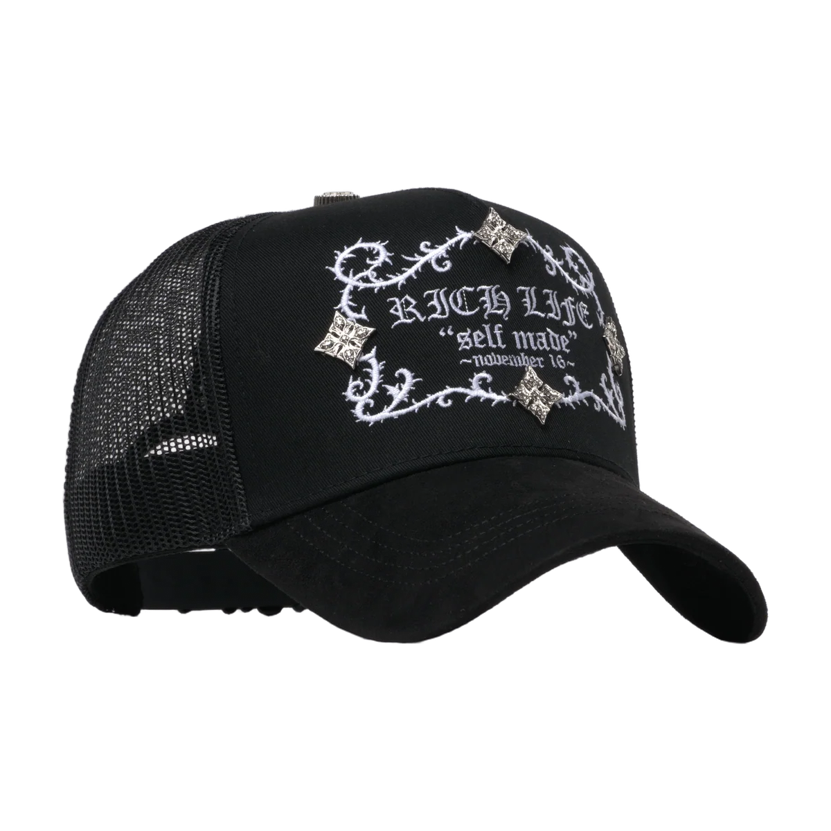 Richlife Black — El Barbas Hats x Rico o Muerto
