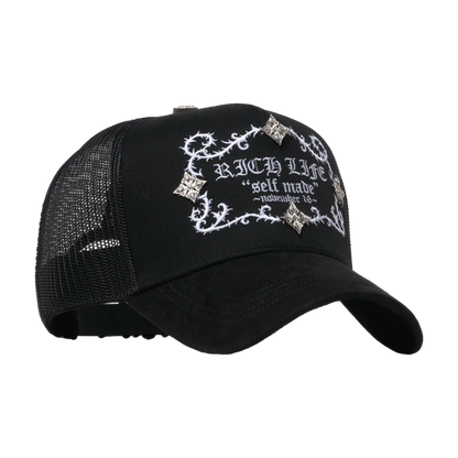 Richlife Black — El Barbas Hats x Rico o Muerto