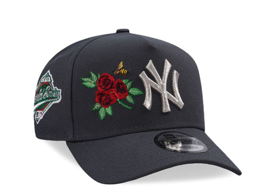 New York Yankees World Series 1996 Dark Graphite Rose Edition 9FORTY A-Frame Snapback
