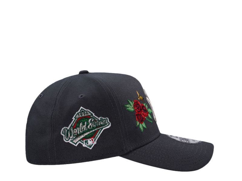 New York Yankees World Series 1996 Dark Graphite Rose Edition 9FORTY A-Frame Snapback
