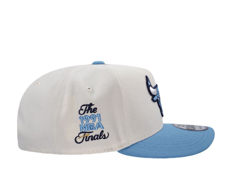 Chicago Bulls NBA Finals 1991 Chrome Two Tone Edition 9FIFTY A-Frame Snapback