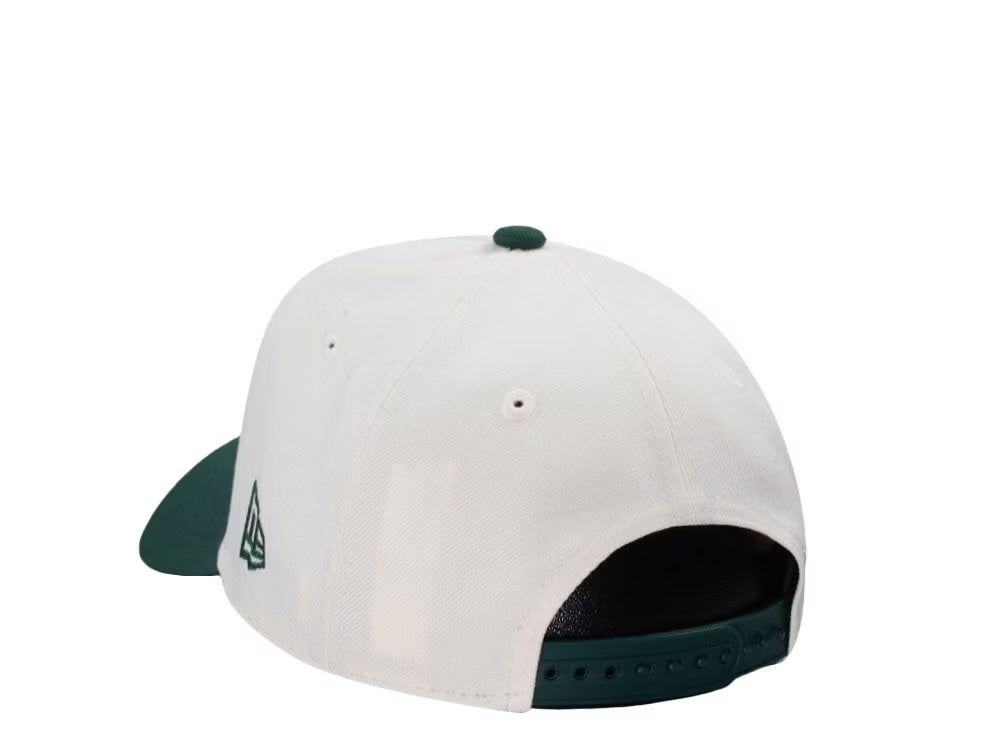 Los Angeles Dodgers Crema y Viscera Verde 9FORTY A-Frame Snapback