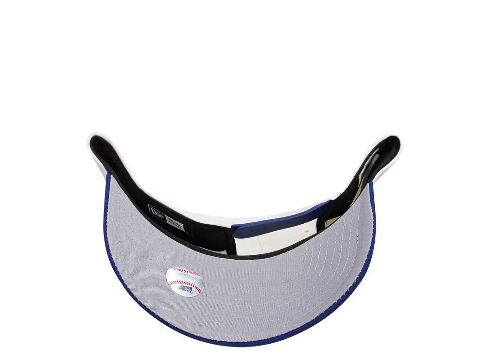 Los Angeles Dodgers Crema y Viscera Azul 9FORTY A-Frame Snapback