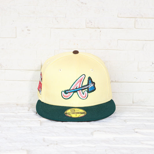 Atlanta Braves Amarilla y Viscera Verde 59FIFTY Fitted