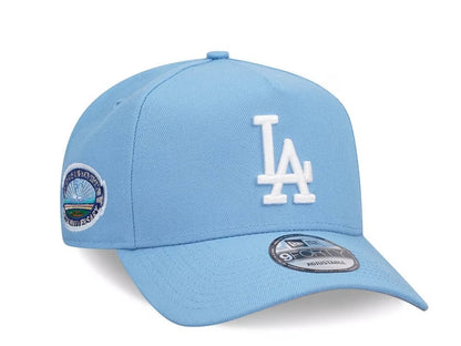 Los Angeles Dodgers Celeste 9FORTY A-Frame Snapback