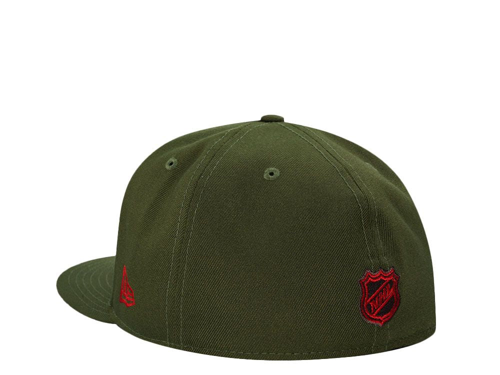 Anaheim Ducks Verde 59FIFTY Fitted