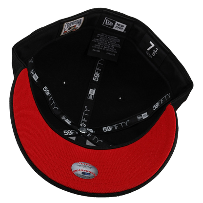 Capsule Exclusive — Anaheim Angels Celestial Metallic Blackout 59FIFTY Fitted