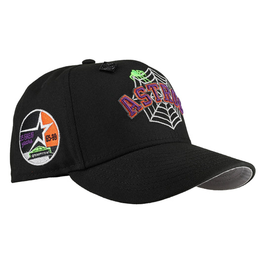 Capsule Exclusive — Houston Astros Metallic 35 Years Spider Web 59FIFTY Fitted
