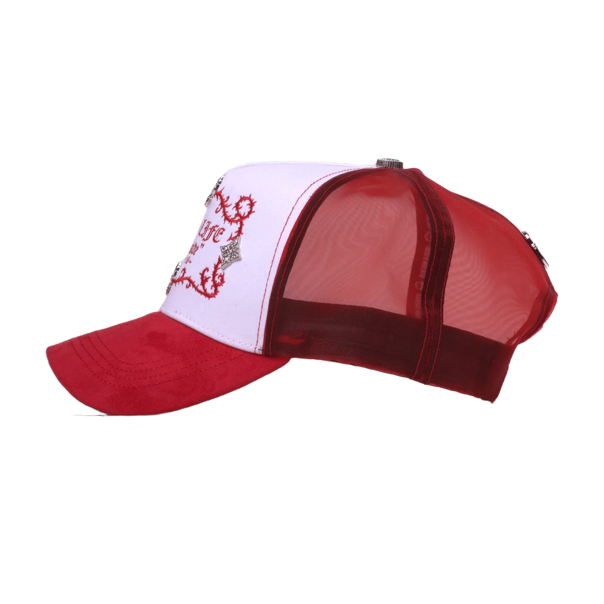 Richlife Red — El Barbas Hats x Rico o Muerto