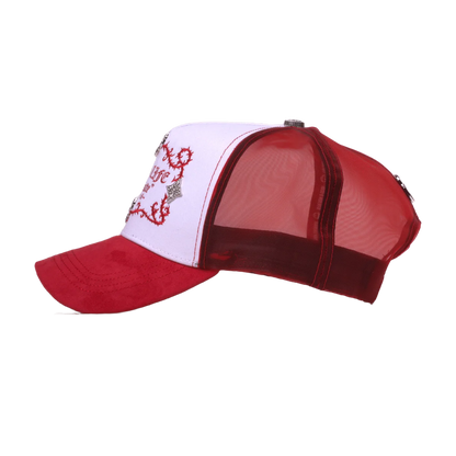 Richlife Red — El Barbas Hats x Rico o Muerto