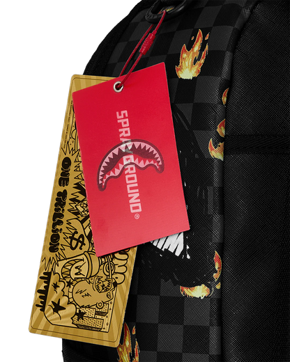 Super Hot Fire Sharks in Paris Backpack