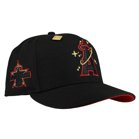 Capsule Exclusive — Anaheim Angels Celestial Metallic Blackout 59FIFTY Fitted