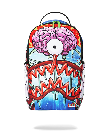 Rick & Morty Split Rick Head Guts Backpack