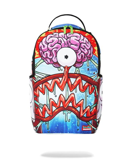 Rick & Morty Split Rick Head Guts Backpack