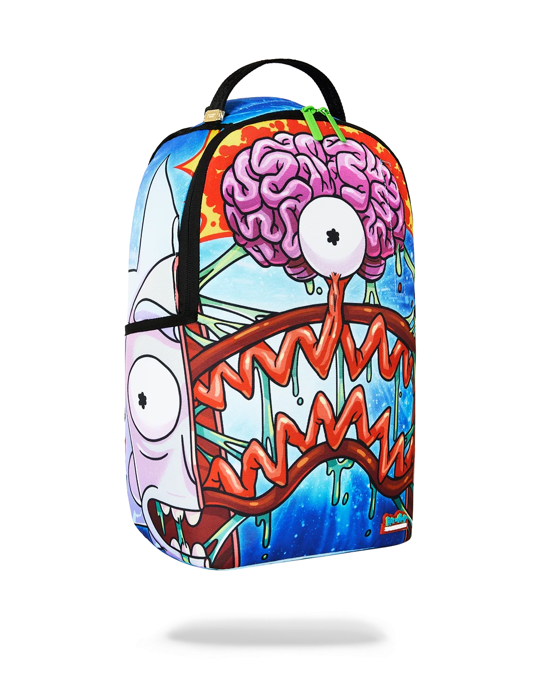 Rick & Morty Split Rick Head Guts Backpack
