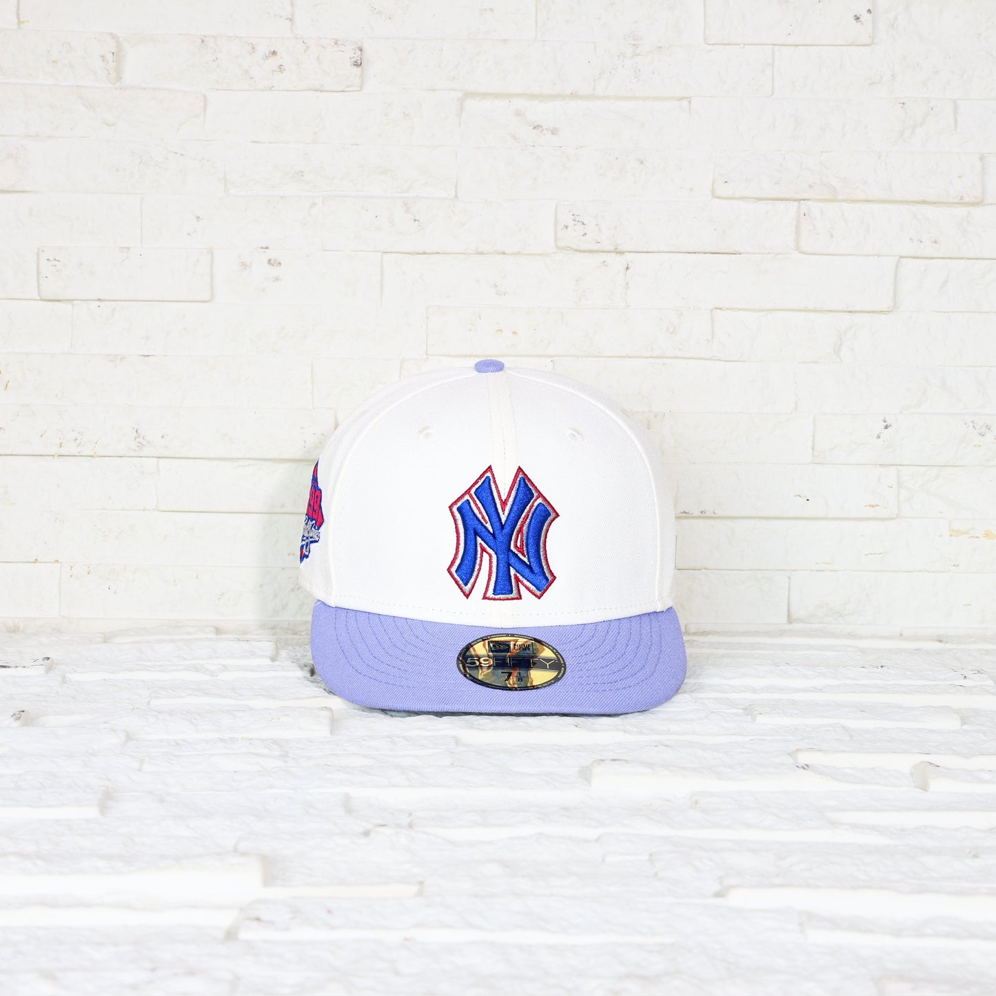 New York Yankees Crema y Viscera Lila 59FIFTY Fitted