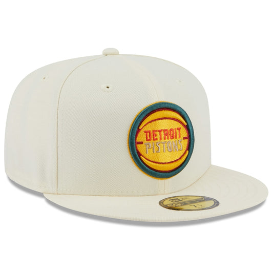 Detroit Pistons Khaki Autumn 59FIFTY Fitted
