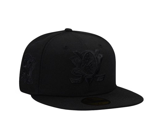 Anaheim Ducks Negra 59FIFTY Fitted