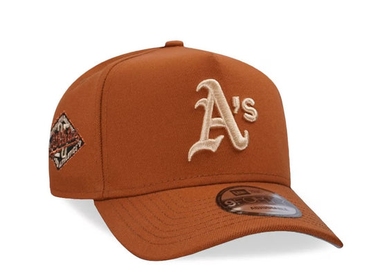 Oakland Athletic’s Earthy Copper 9FORTY A-Frame Snapback