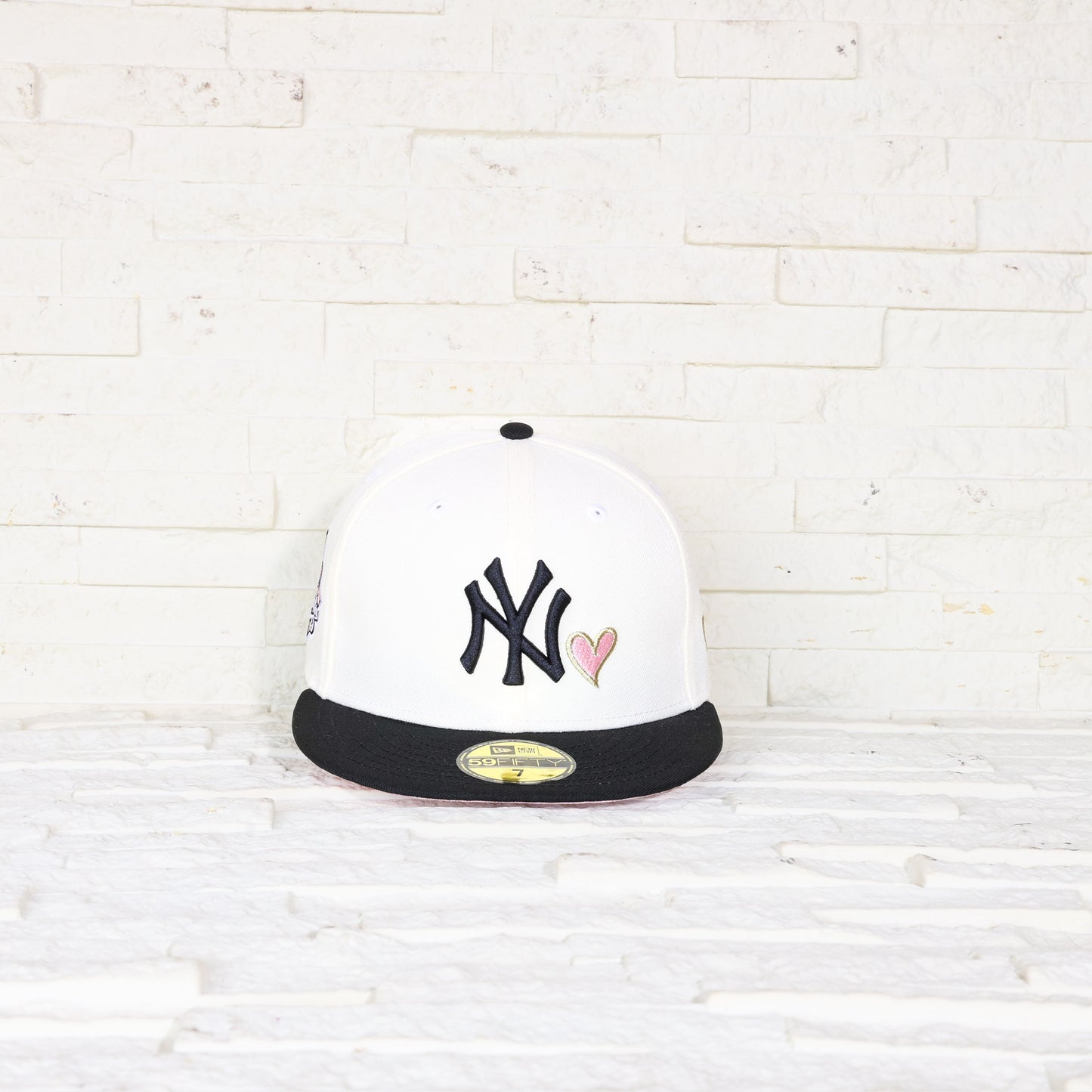 Exclusive — New York Yankees Beige y Viscera Negra con Corazon 59FIFTY Fitted