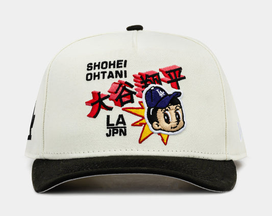 Los Angeles Dodgers Shohei Ohtani Crema y Viscera Negra 9FIFTY A-Frame Snapback