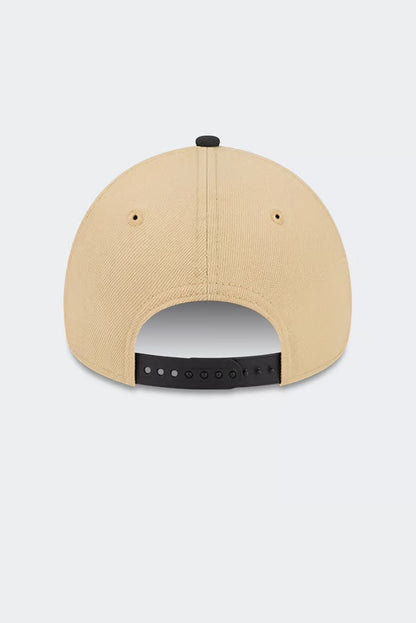Chicago Bulls Beige y Viscera Negra 9FORTY A-Frame Snapback