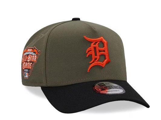 Detroit Tigers Verde y Viscera Negra 9FORTY A-Frame Snapback