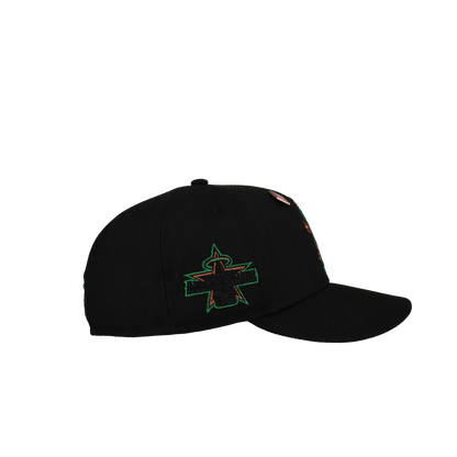 Capsule Exclusive — Anaheim Angels Celestial Metallic Blackout 59FIFTY Fitted