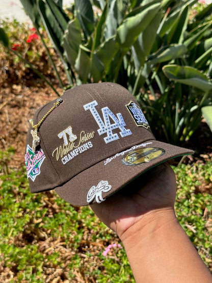 Exclusive — Los Angeles Dodgers Embroidery Patches 59FIFTY Fitted