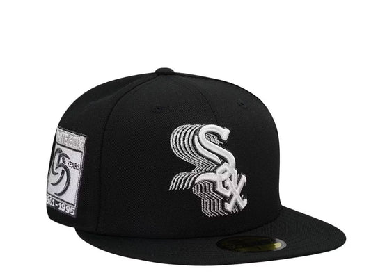 Chicago White Sox Metallic Edition Negra 59FIFTY Fitted