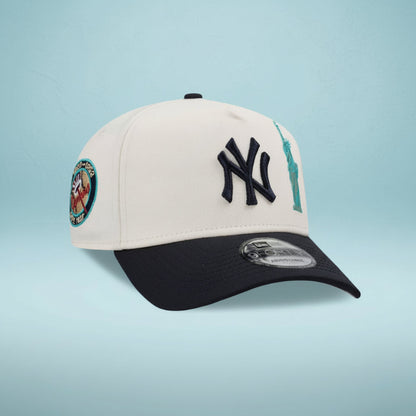 New York Yankees Liberty Chrome Two Tone Edition 9FORTY A-Frame Snapback