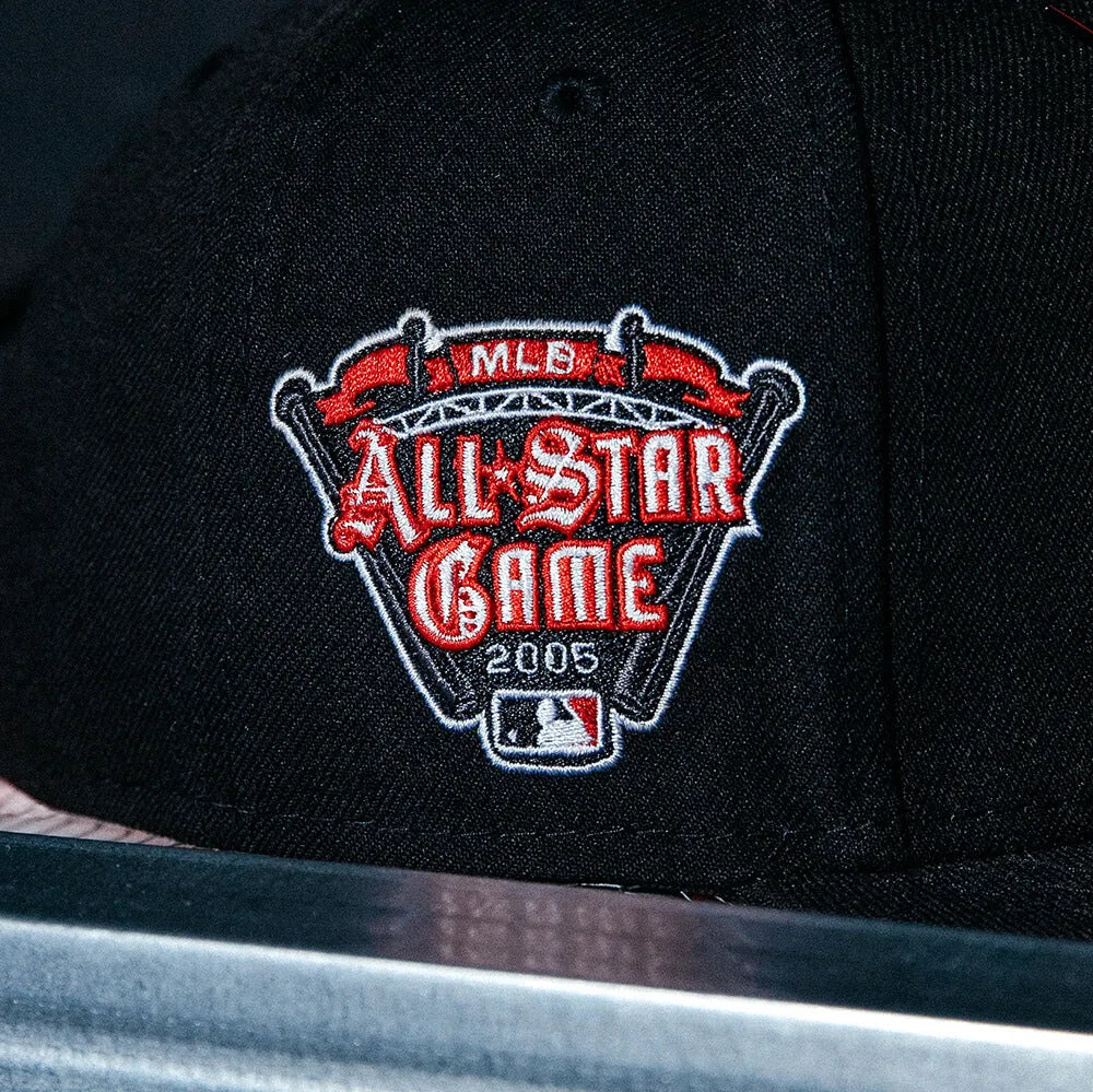 FAM Exclusive — Detroit Tigers Negra y Roja 59FIFTY Fitted