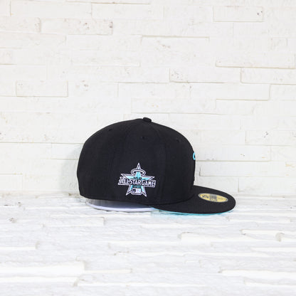 Anaheim Angels Negra y UV Celeste 59FIFTY Fitted