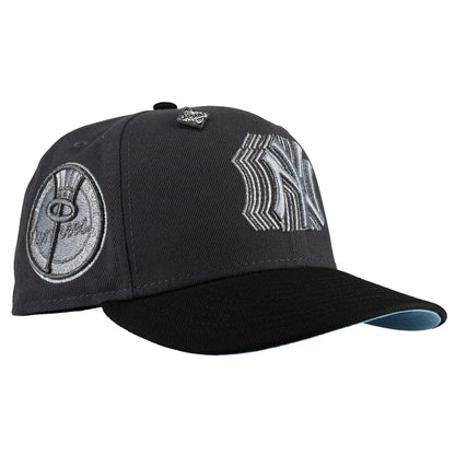 Capsule Exclusive — New York Yankees Trippy 1962 Metallic Graphite 59FIFTY Fitted