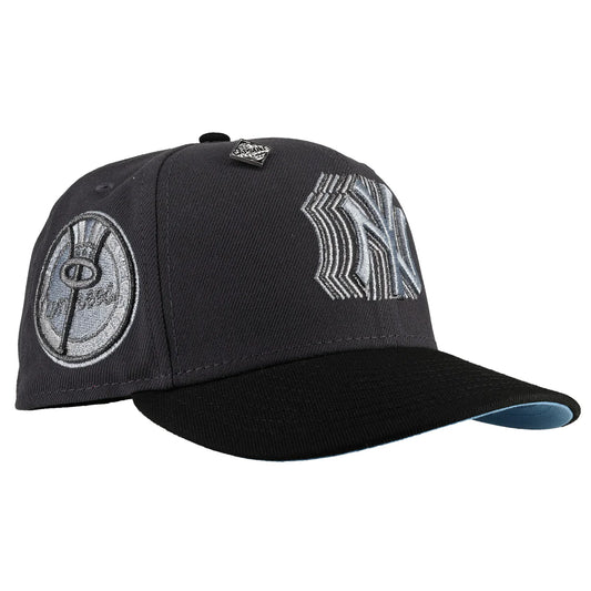 Capsule Exclusive — New York Yankees Trippy 1962 Metallic Graphite 59FIFTY Fitted