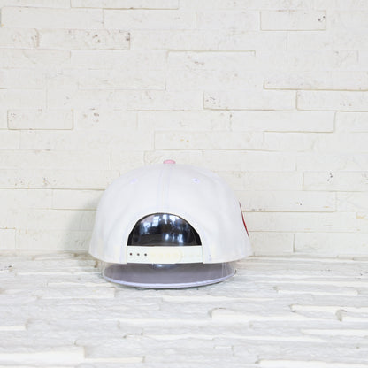 Exclusive — Chicago White Sox Beige y Viscera Rosada con Rosa 9FIFTY A-Frame Snapback