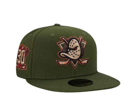 Anaheim Ducks Verde 59FIFTY Fitted