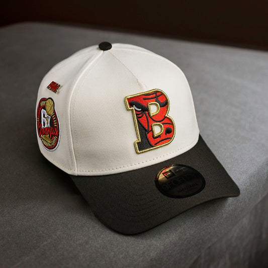 FAM Exclusive — Chicago Bulls NBA Chrome White Gray UV 9FORTY A-Frame Snapback