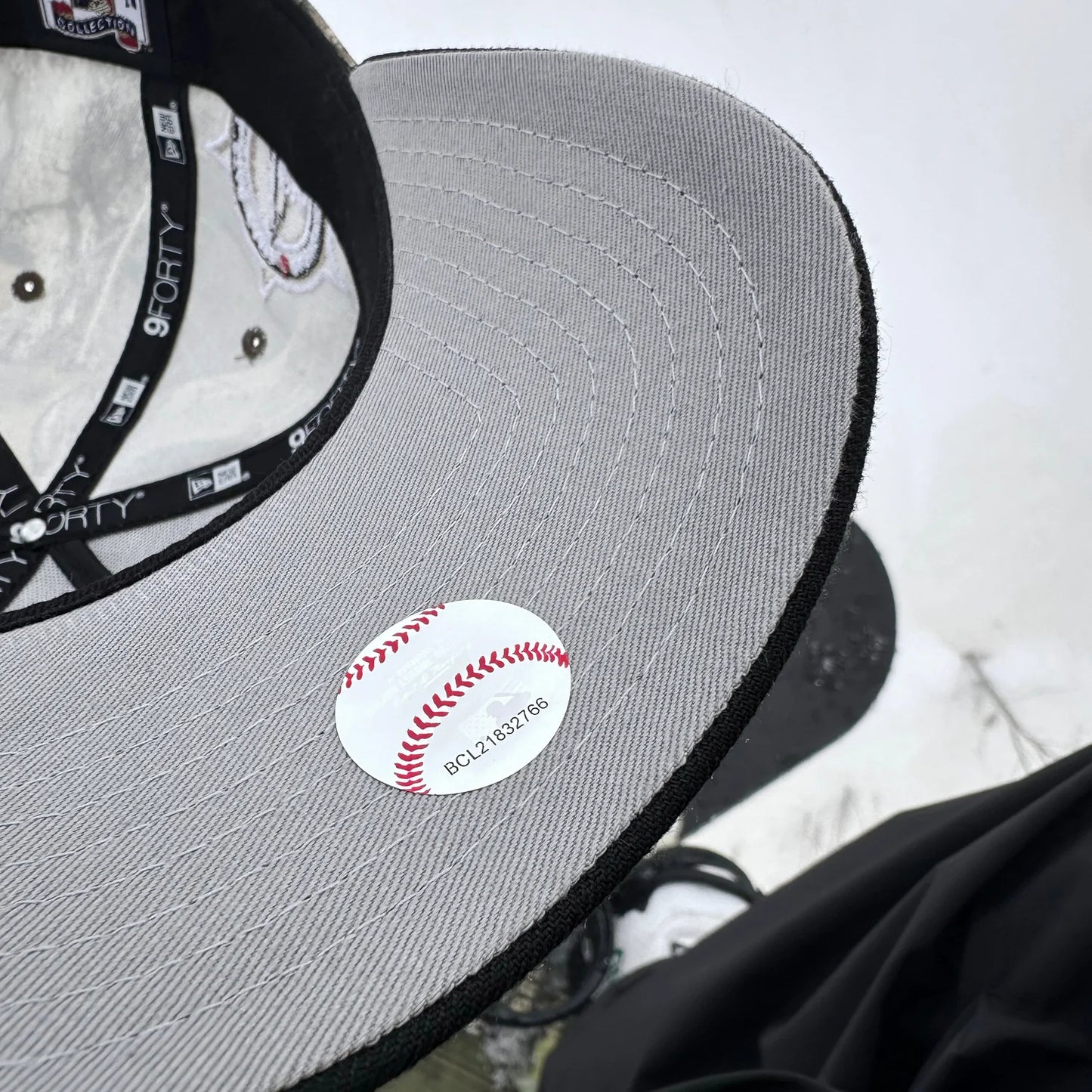 FAM Exclusive — Cleveland Indians Tree Edge Black 9FORTY A-Frame Snapback