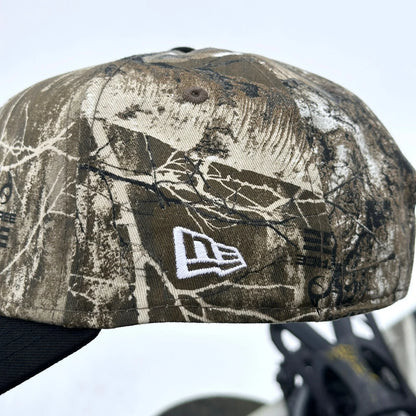FAM Exclusive — Cleveland Indians Tree Edge Black 9FORTY A-Frame Snapback