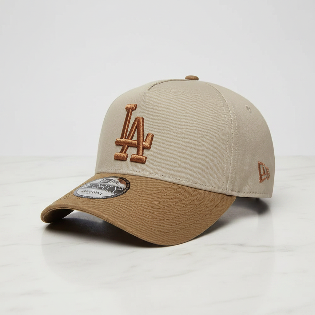 Los Angeles Dodgers Japan Mocha Mousse 9FORTY A-Frame Snapback