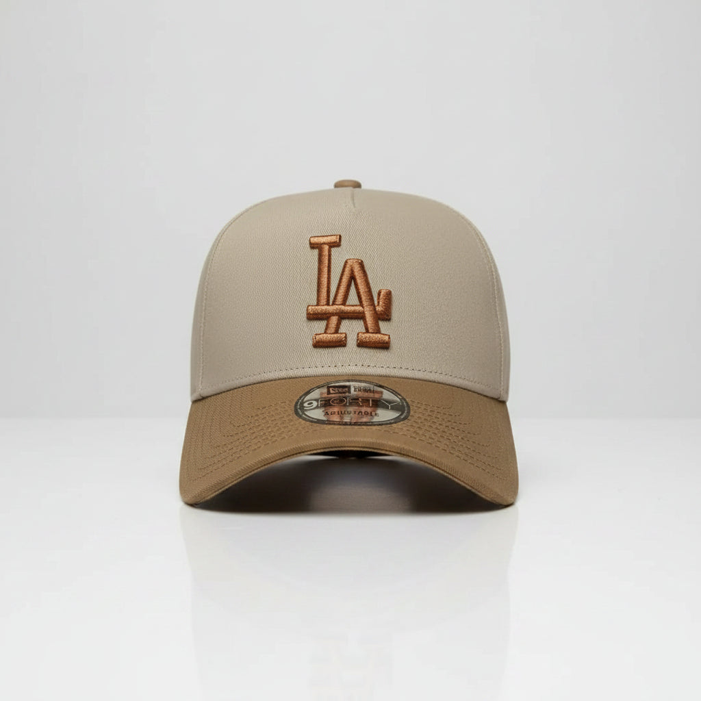 Los Angeles Dodgers Japan Mocha Mousse 9FORTY A-Frame Snapback
