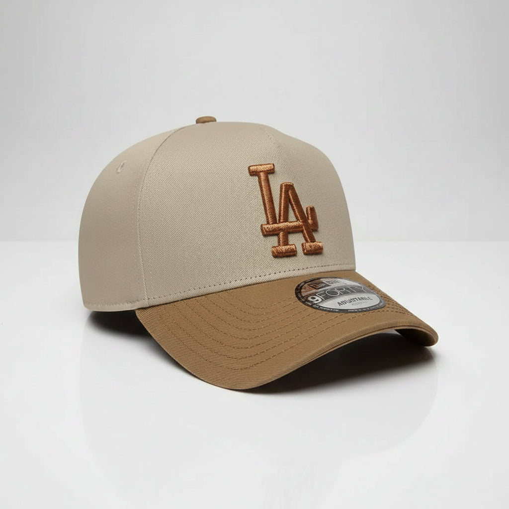 Los Angeles Dodgers Japan Mocha Mousse 9FORTY A-Frame Snapback