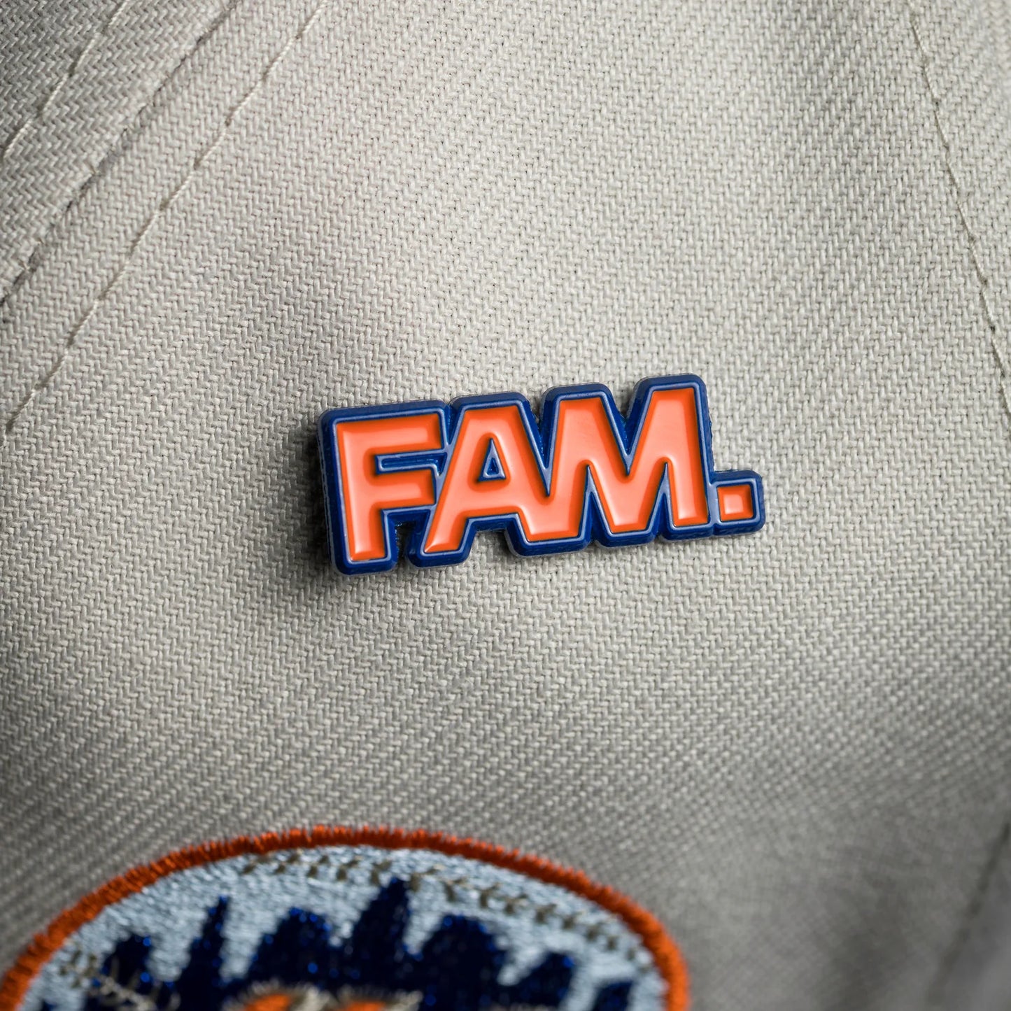 FAM Exclusive — New York Mets Stone Royal Two Tone 9FORTY A-Frame Snapback