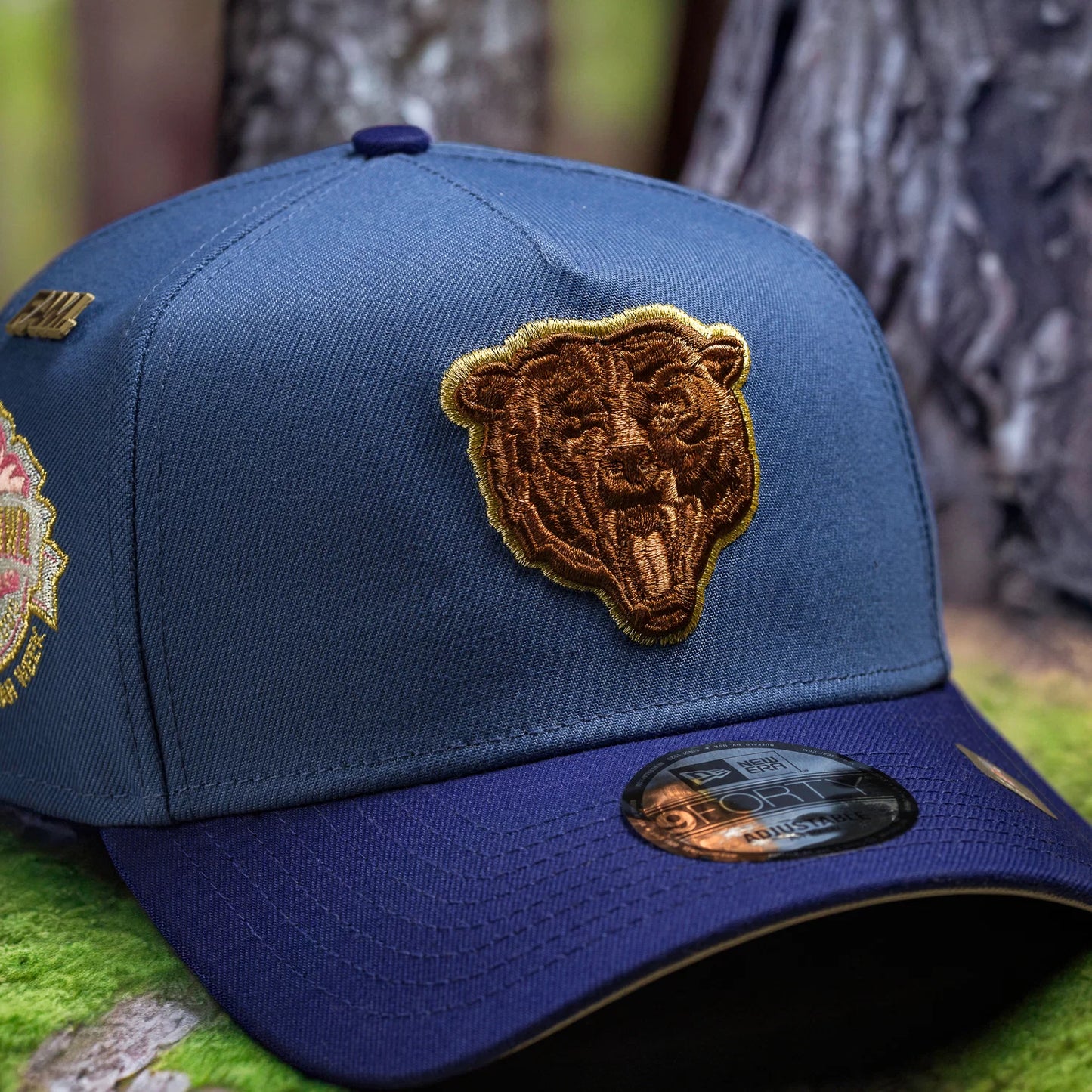 FAM Exclusive — Chicago Bears Indigo Dark Royal Two Tone 9FORTY A-Frame Snapback