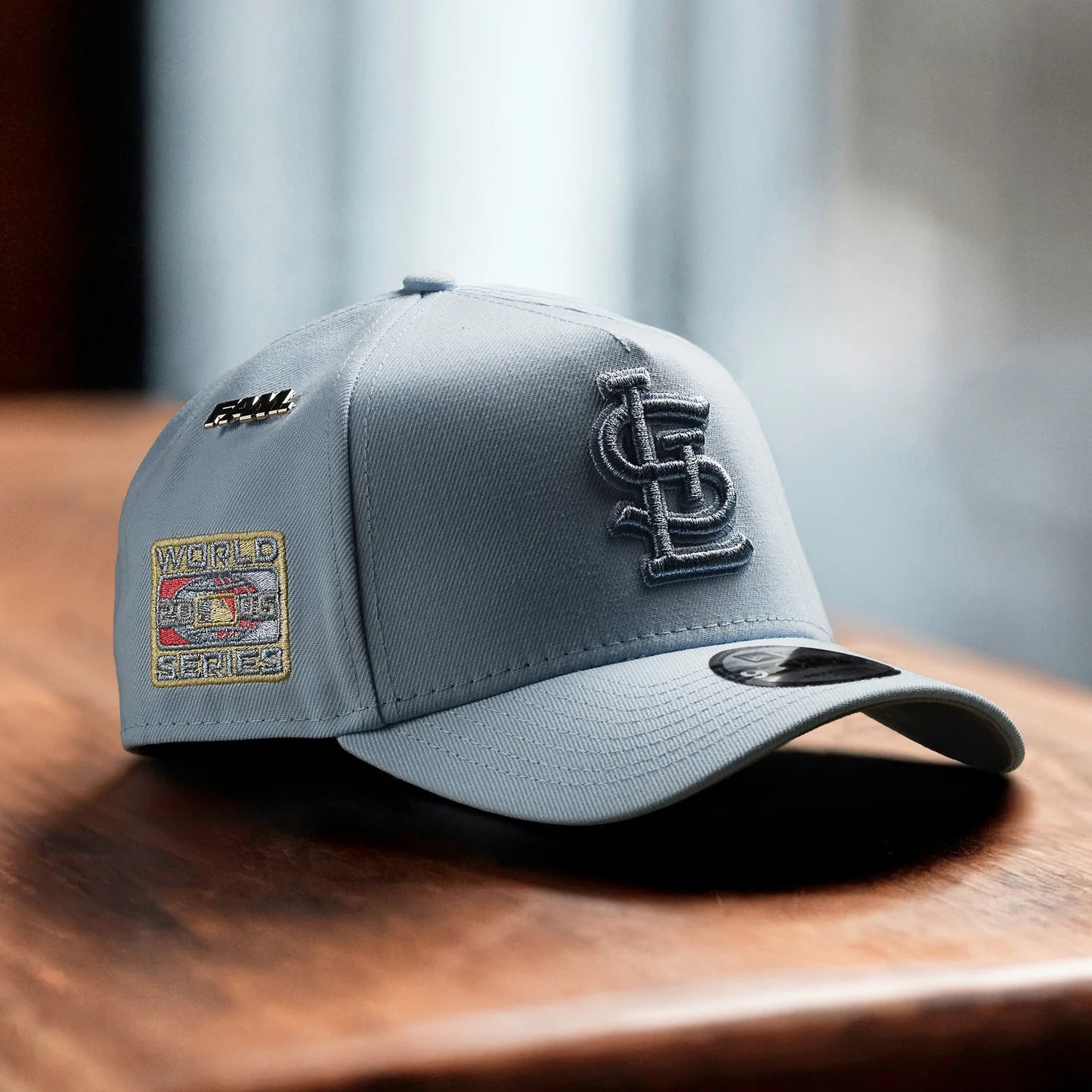 FAM Exclusive ― Saint Louis Cardinals Glacial Blue Gray UV 9FORTY A-Frame Snapback